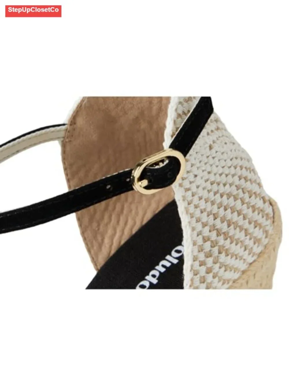 Suede Wedge Espadrilles with Ankle Strap Platform Sandals